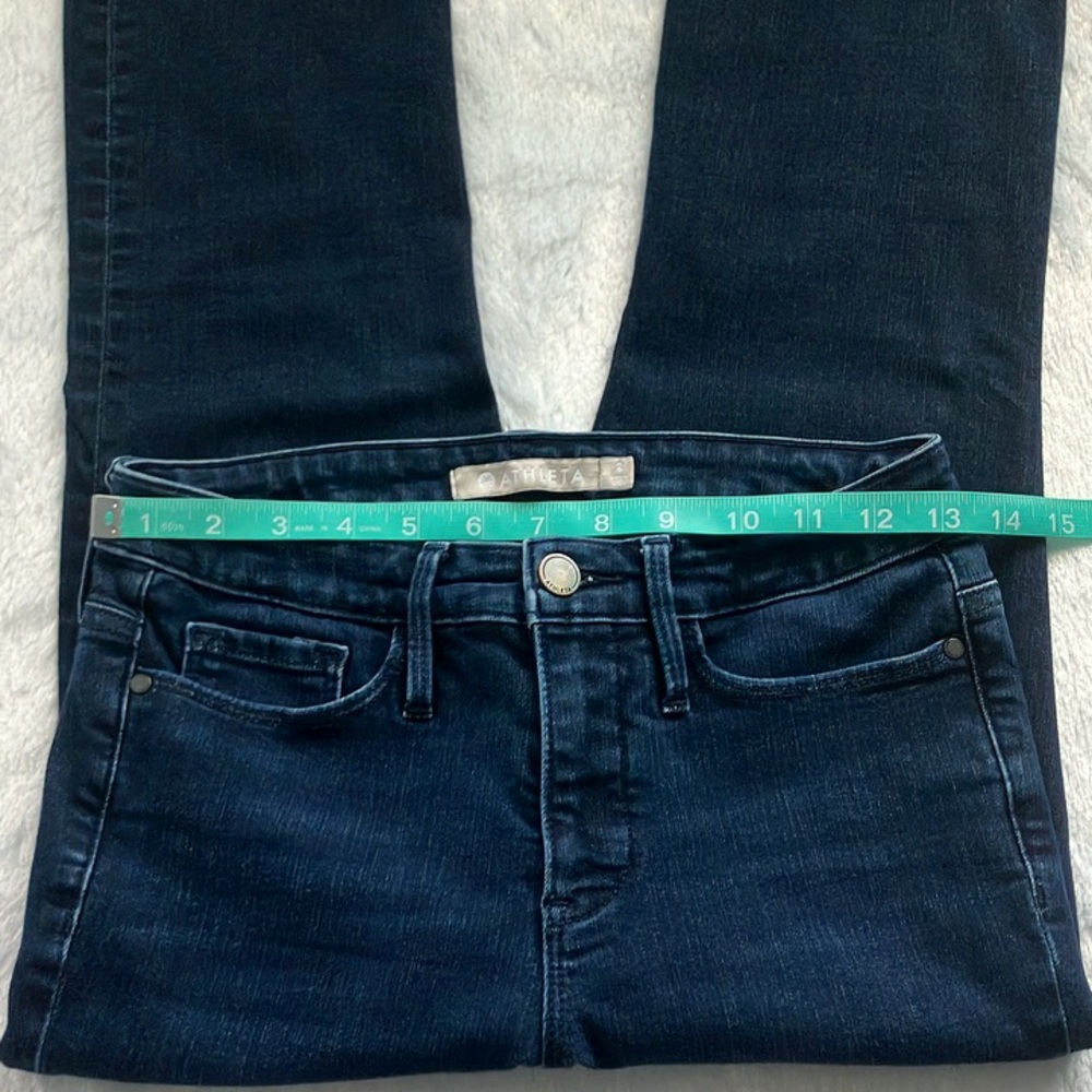 Like New Athleta Blue Sculptek Jeans, size 2 - Picture 3 of 7
